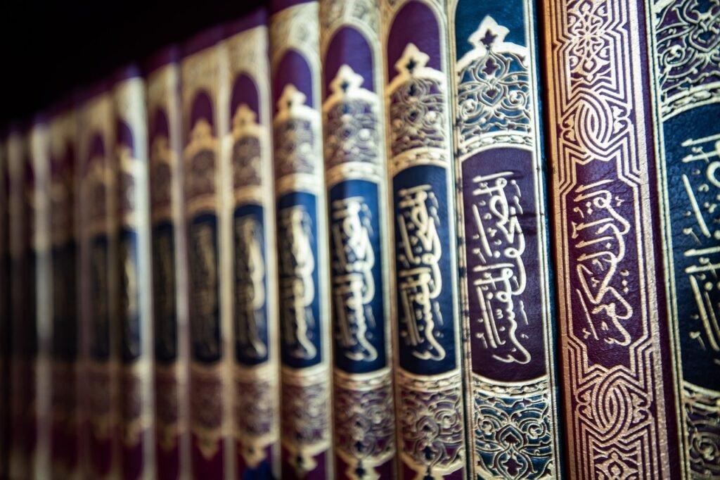 Muslim child with autism learning Quran online with a teacher