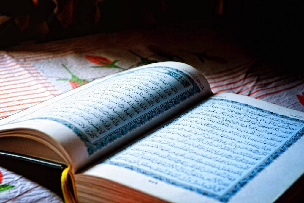 Child learning Quran online with a dedicated Quran teacher
